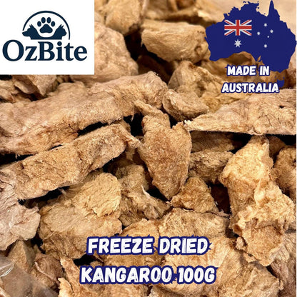 OzBite | Freeze Dried Kangaroo For Dog Cat Treat