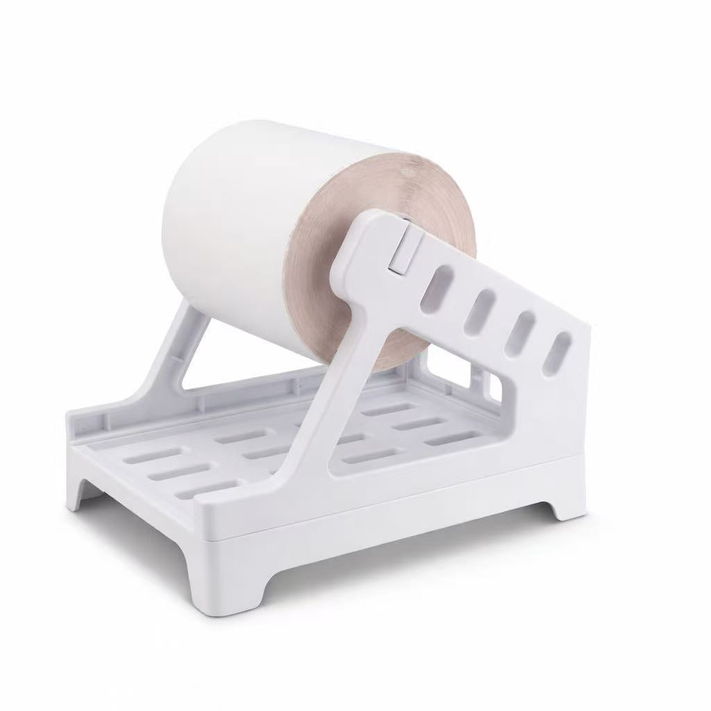 THERMAZA® Label Roll Holder – Adjustable Thermal Label Stand, Smooth Feeding, Fits 4x6 Shipping Labels & eCommerce Use