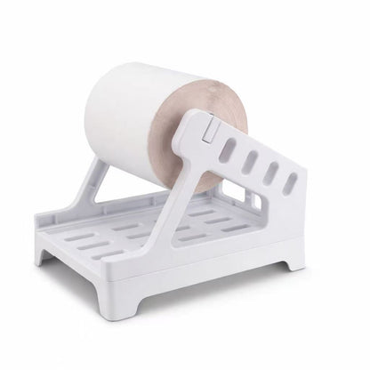 THERMAZA® Label Roll Holder – Adjustable Thermal Label Stand, Smooth Feeding, Fits 4x6 Shipping Labels & eCommerce Use