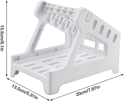 THERMAZA® Label Roll Holder – Adjustable Thermal Label Stand, Smooth Feeding, Fits 4x6 Shipping Labels & eCommerce Use
