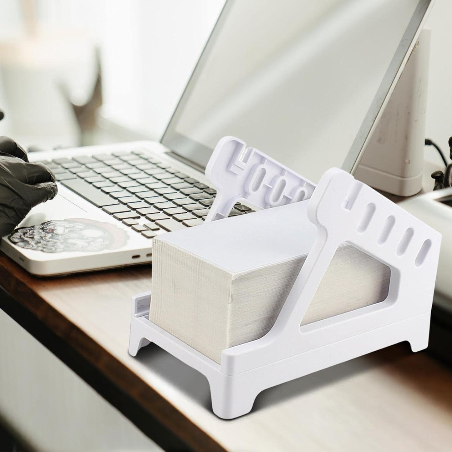 THERMAZA® Label Roll Holder – Adjustable Thermal Label Stand, Smooth Feeding, Fits 4x6 Shipping Labels & eCommerce Use