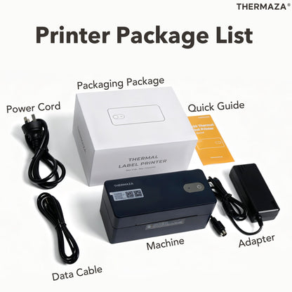 THERMAZA® D400 Thermal Label Printer (Black)