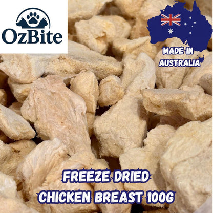 OzBite | Freeze Dried Chicken Breast For Dog Cat Treat