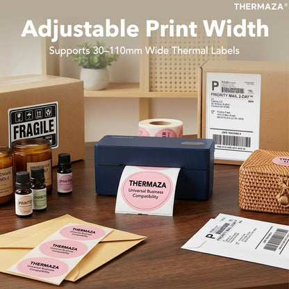 THERMAZA® D400 Thermal Label Printer (Black)