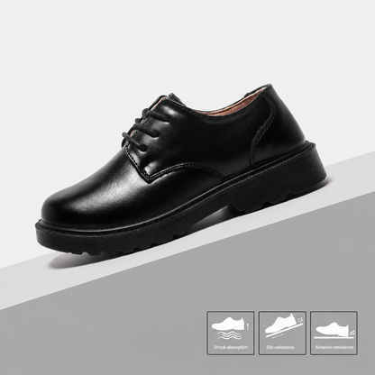 Kids Genuine Leather School Shoes – Formal Dress Shoes for Wedding, Party & Piano Performance
