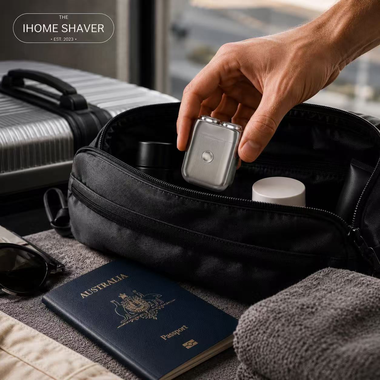 Mini Shaver Electric Shaver Compact Travel Shaver IPX6 Waterproof Electric Razors