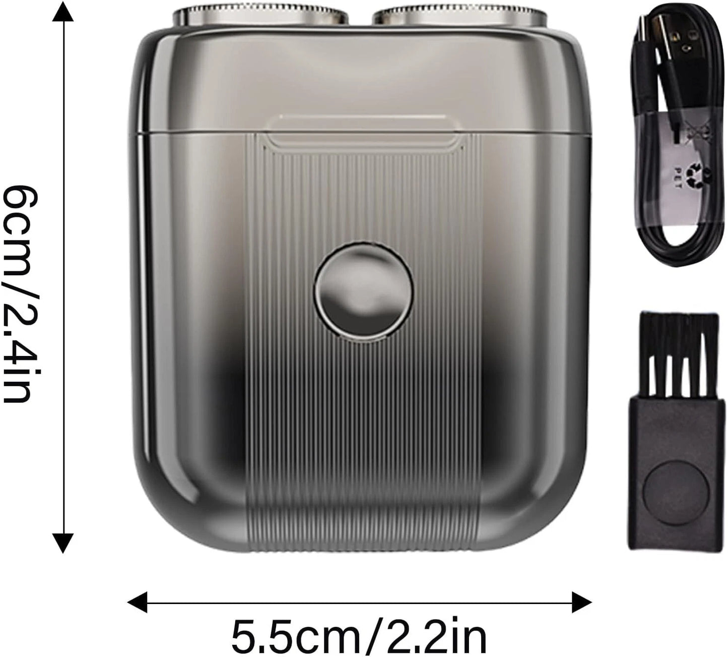 Mini Shaver Electric Shaver Compact Travel Shaver IPX6 Waterproof Electric Razors